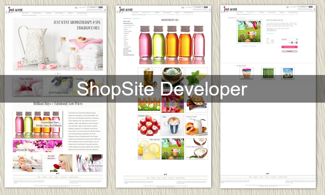 LA Web Design Responsive Shopsite Developer Design