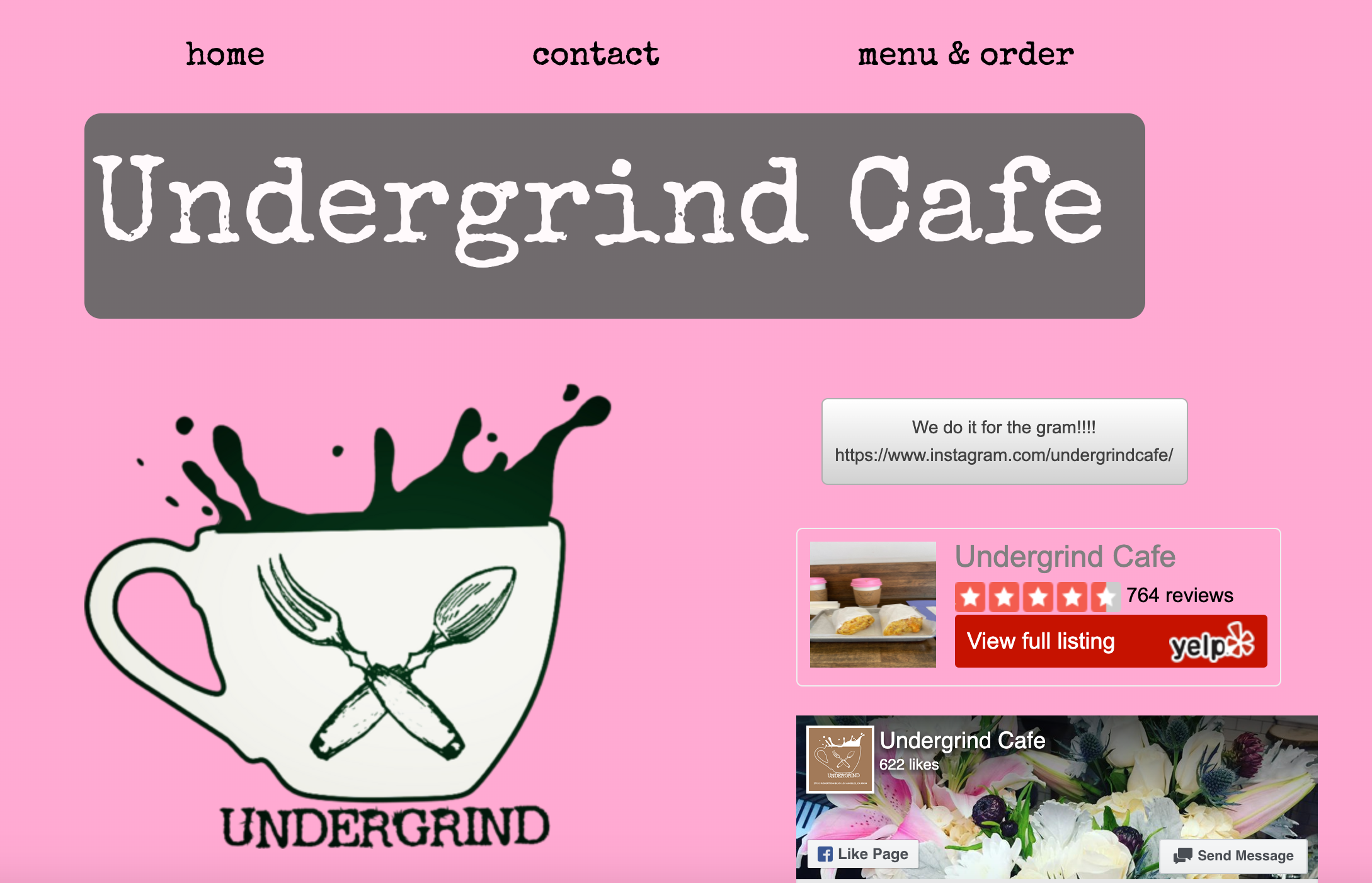 undergrind cafe