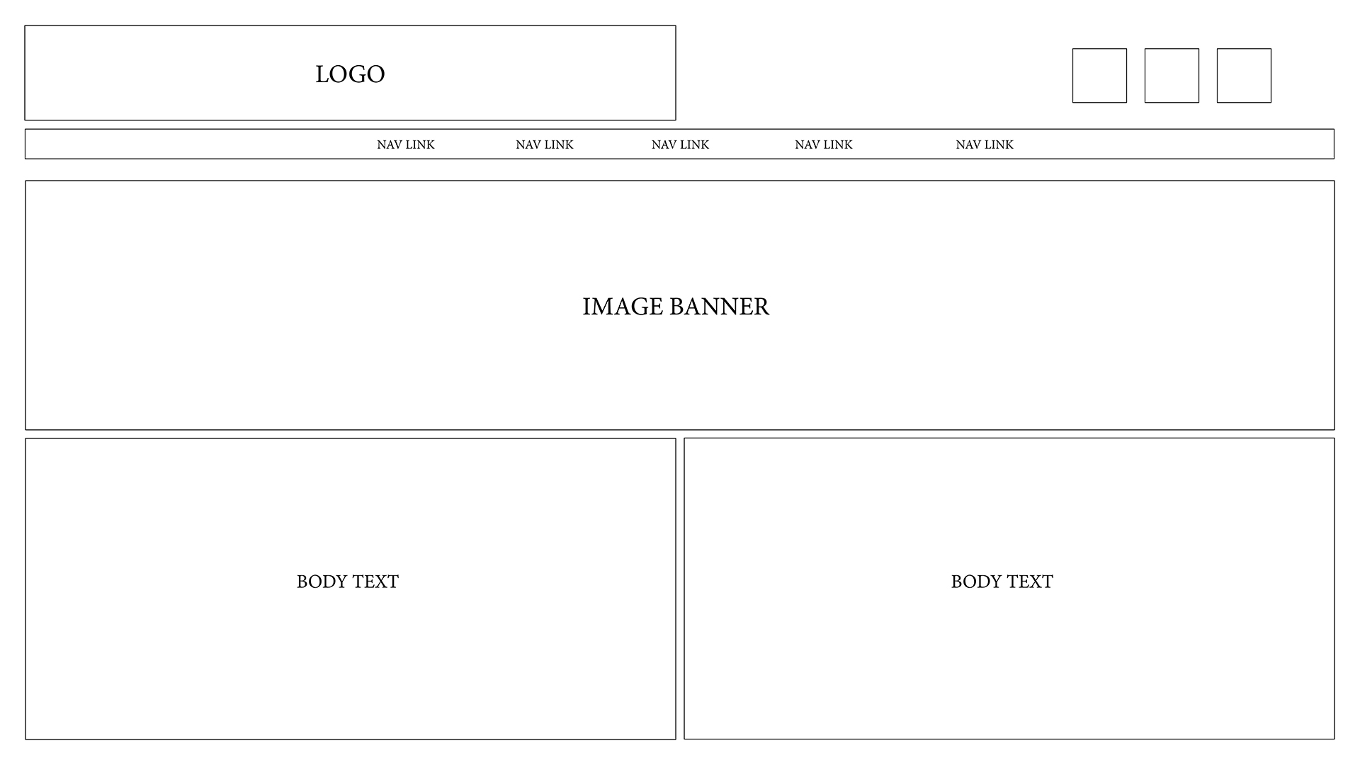 Laptop Wireframe About