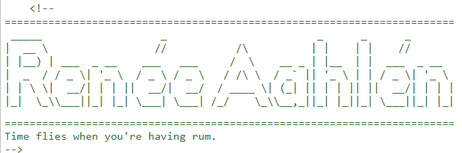 Ascii art